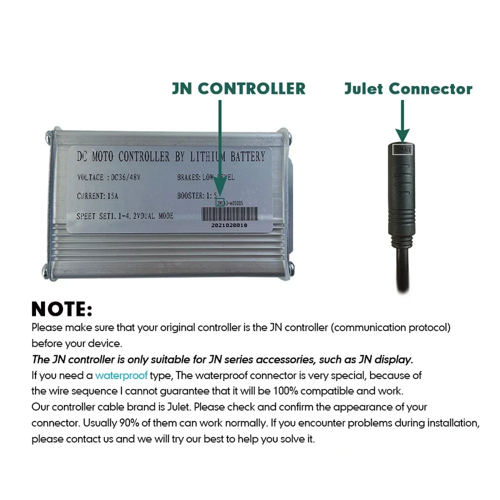 Ebike 더블 라이트 와이어 포함 JN 컨트롤러, S - Kelly Kls7230S Controller 리뷰 및 가격